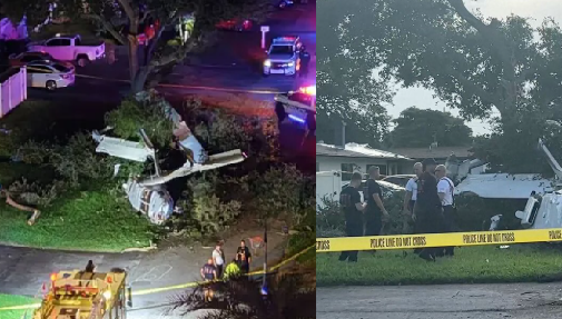 plane crash pembroke pines fl