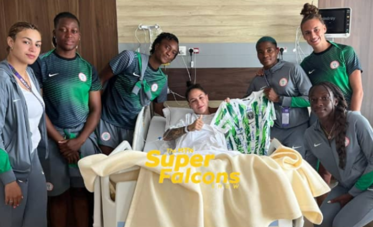 Super Falcons Visit Salgado