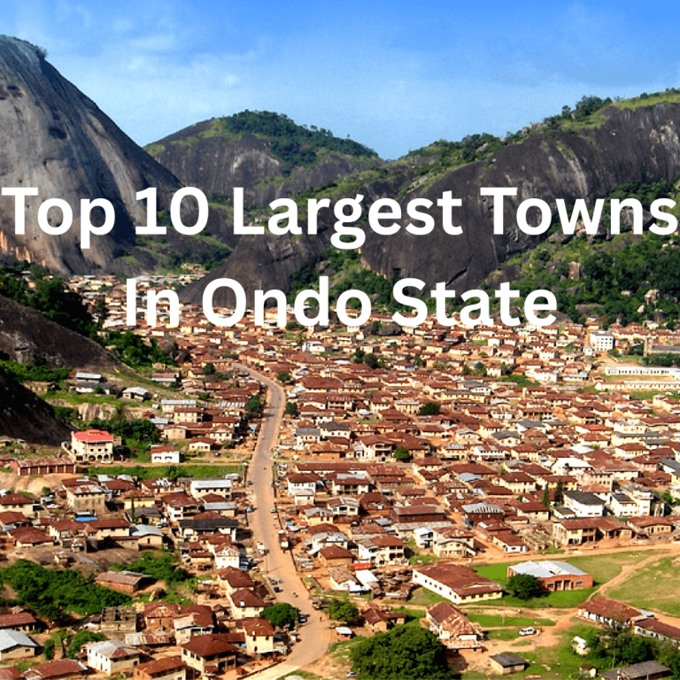Largest Towns In Ondo State 