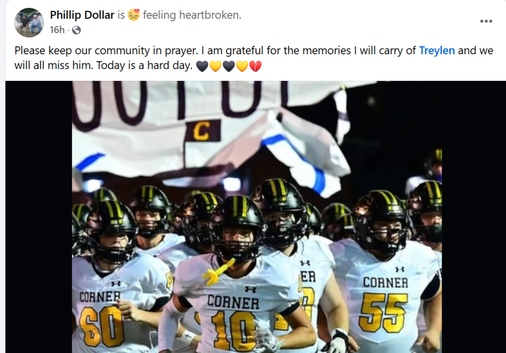 Prayers for the corner alabama car accident