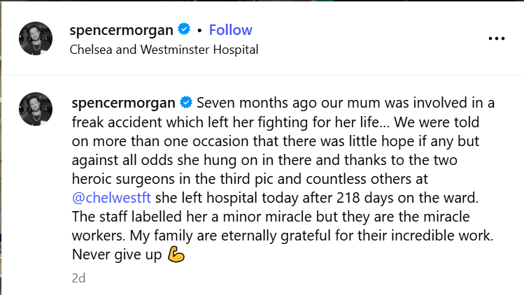Piers Morgan's Ex-Wife, Marion Shalloe, Discharged After Battling for Life in Freak Accident